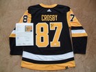Sidney Crosby Signed Pittsburgh Penguins Jersey Authentic Adidas Jersey  Jsa Loa