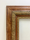 Antique Picture Frame Gold Wood Vintage Ornate Gilt Gesso Art Old Fits 16  X 20 