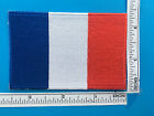French France Flag Patch Iron-on Sew-on Embroidered Applique  3   X 2      - Hi Qlty