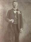 Cabinet Card Photograph Family Photography Antique Vintage Faded