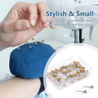 Round Pearl Head Pins 300pcs Sewing Pins With Colored Heads Sewing Straight