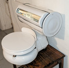 Early 1900 s White Porcelain Stimpson Grocery Scale Dead Mint   150