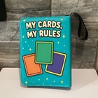 Trading Card Binder Tcg Game My Cards My Rules 400 Cards W  50 Removable Sleeves