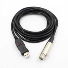 10ft Xlr Female To Usb Audio Cable Microphone To Usb Interface Converter Adapter