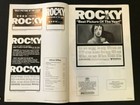 Rocky Original Movie Pressbook  1977  12 Pages 11  X 17  Nm