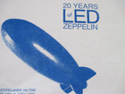 Led Zeppelin 20 Years T-shirt Large Gray Sold At 1988 1st Fan Convention
