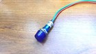 Bbt 12 Volt Ac dc Waterproof Bright Blue Led Hi-profile Indicator Light