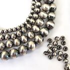 Round Navajo Pearl Style Real  925 Sterling Silver Spacer Beads 2mm 3mm 4-18mm