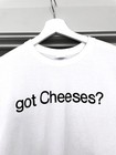Vintage Y2k Got Cheeses  T-shirt Xl White Gildan Heavy Cotton Funny Parody Tee
