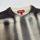 Supreme Grey Knit Sweater Large Logo