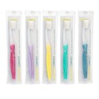 Extra Soft Toothbrushes For Sensitive Teeth  Compact Head  Tapered Bristles  5 P