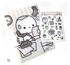 Rare Tcmc The Coffee Monsterz Co Office Hustle B6 File Folder