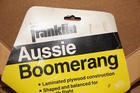 Vintage Franklin Australian Plywood Boomerang Original Packaging