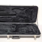 Nice Old Black Hardshell Case Fits Fender Strat   Tele Sized Electric Guitar