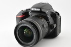 2443 Shot  mint  Nikon D5600 24 2mp Digital Slr Camera 18-55mm F3 5-5 6 Japan
