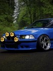 E36 Bmw Coupe sedan Custom Rally Light Mounts - Front Pod Light Mounts Only