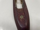 Antique 16    Draper Wood Textile Weaving Loom Boat Shuttle With Bobbin Primitive