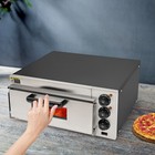 20l Commercial Countertop Pizza Oven Electric Pizza Oven Singel Deck Pizza 1800w