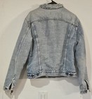 Vintage Stone Washed Levis Denim Jacket Made In Usa   Size 44r
