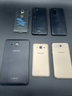 Samsung Mixed Lot Of 6  J7 j3 galaxy S5 tab  As Is For Parts repair salvage