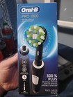 New Oral-b Pro 1000 Crossaction Electric Rechargeable Toothbrush - Black