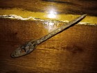 Antique Hatchet Tomahawk Head No Handle Forged Original Early Viking Settlers 
