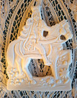 Rare Gene Wilson Springerle Speculaas Cookie Mold  Hussar On Horseback 1998 Mint