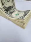 Normal Regular Pack Of  100 In 1 Dollar Bills  Average Circulated Real Cash 