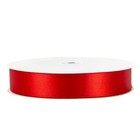 Solid Color Double Faced Red Satin Ribbon 7 8  X 25 Yards  Ribbons Perfect Fo 