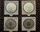 Silver Coin Lot From France  180g Asw