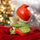 Vintage Homco Elf Reading Figurine Ceramic Christmas Mcm Holiday Pixie Gnome