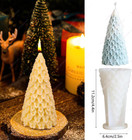 Christmas Tree Candle Silicone Mold 3d Epoxy Resin Casting Wax Soap Polymer Clay