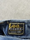 Vintage 1970s 1980s Lee Riders Cowboy Denim Faded Straight Jeans Sanforized