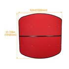 Red 52  X 52  Tuff Top Rops Canopy For Tractor And Mowers Umbrella