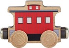 Maple Landmark Inc  10145 Nametrains Classic Caboose Wooden Train Car
