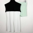 Lacoste Iconic Tennis Dress Shorts Crocodile Green White Poly Stretch Size 40