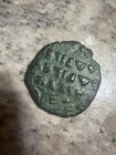 Ancient Coin With Face Of Christ  Byzantine Empire 