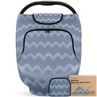 Universal Winter Car Seat Cover For Baby Newborn Infant - Cozy   Warm  indigo 