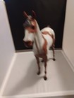 Vintage Marx Toys Johnny West Storm Cloud Pinto Brown White Horse With Saddle