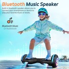 New Bluetooth Hoverboard Adult Electric Self-balancing Scooter No Bag For Kids