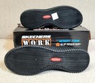 Skechers Shoes Women s 9 5 Slip-on Slip Resistant Work Black Foam Sneakers