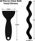 24pcs Bath Tub Shower Stickers Anti Slip Grip Strips Non-slip Stickers Multi-col
