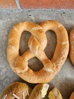 Realistic Food Prop Faux Large Soft Pretzels Lot Of 8