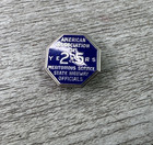 Vintage Sterling Silver State Highway Officials 25 Year Meritorious Service Pin