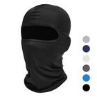 Balaclava Full Face Mask Men Womens Cycling Ski Lycra Warm Neck Black Motor Bike