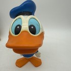 Vintage Donald Duck Lot Of 3 Plastic Figures 6  To 7  Tall