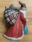 Ceramic Christmas Santa Vintage 1988 Gare Mold 10    Child Sack Toys Hand Painted