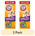  2 Pack  Arm   Hammer Double Duty Cat Litter Deodorizer And Pet Odor Eliminator