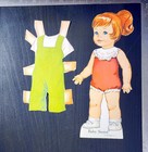 Vintage 1966 Whitman Baby Secret Paper Dolls  cut   Uncut 