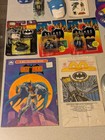Vintage Batman Collectors Lot  Figures  Banks  Diecast  Cards  Clock  Bottles